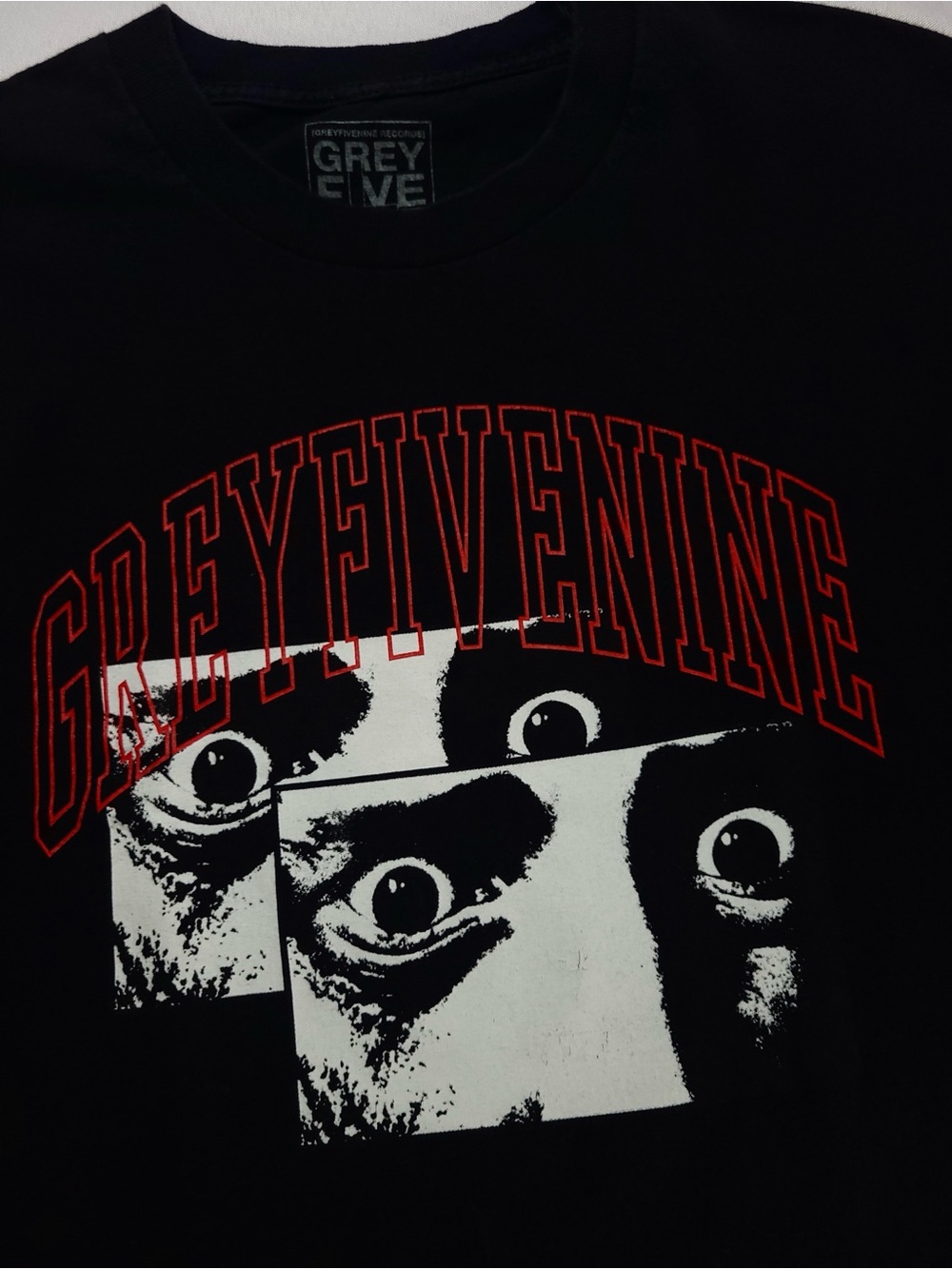 G59 Suicideboys Grey Five Nine Paranoid Eyes Bored Of Terror Black Tee Size L
